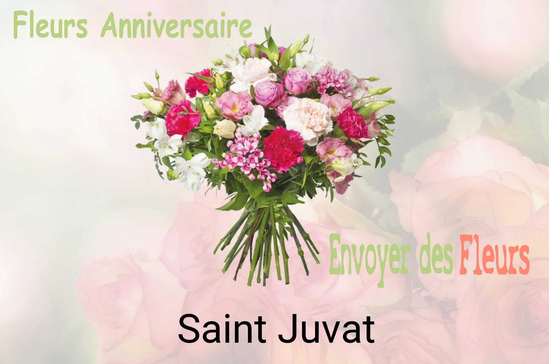 Bouquet de fleurs d’anniversaire livré à Saint-Juvat