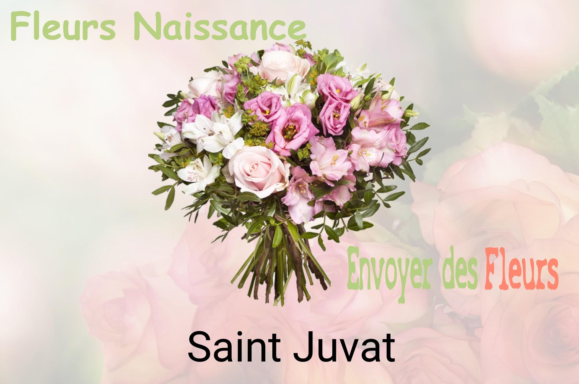 Bouquet de fleurs de naissance livré à Saint-Juvat